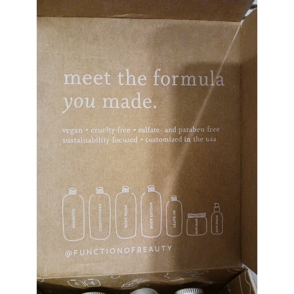 NWT! FUNCTION OF BEAUTY SHAMPOO & CONDITIONER SET - Picture 9 of 9